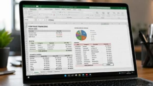 Fórmulas na Planilha de Controle Financeiro no Excel