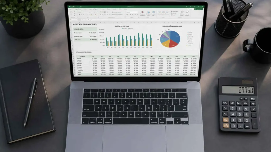 Como criar uma planilha de controle financeiro Excel