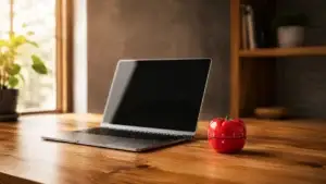 Técnicas De Concentração Mesa Espaço Minimalista